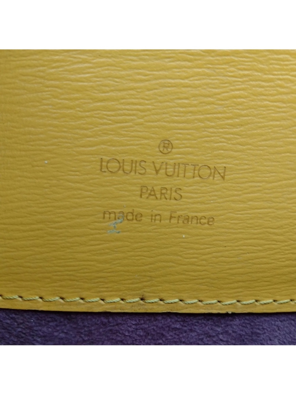 LV yellow Epi Cluny with COA - Picture 5 of 8